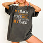My Back Is Not A Voicemail T-Shirt – Funny Saying Graphic Tee, Vintage Style Sarcastic Shirt for Everyday Wear