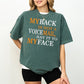 My Back Is Not A Voicemail T-Shirt – Funny Saying Graphic Tee, Vintage Style Sarcastic Shirt for Everyday Wear