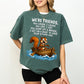 Funny Squirrel Friendship T-Shirt – Cute Animal Graphic Tee, “We’re Friends” Funny Quote Shirt, Best Friend Gift for Men & Women