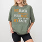 My Back Is Not A Voicemail T-Shirt – Funny Saying Graphic Tee, Vintage Style Sarcastic Shirt for Everyday Wear
