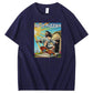 He is Rizzin Funny Cool Pattern Print Crew Neck T-Shirt