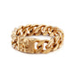 Coutureaura Skull Clasp Cuban Bracelet