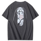 Save Me Pattern Crew Neck T-Shirt