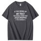 Bring Up My Past  You Should Know That Jesus Dropped The Charges Simple Style  Pattern Print Crew Neck T-Shirt