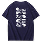 Jesus The Way The Truth The Life  Pattern Print Crew Neck T-Shirt