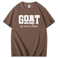 God Over All Things Pattern Print Crew Neck T-Shirt