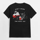 DON’T DRINK THE KOOL AID Skull Drinks Black Print T-shirt