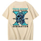 Gen X Skull Pattern 100%Cotton T-Shirt