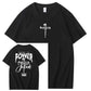 There Is Power In The Name Of Jesus Pattern Print T-Shirt