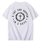 A Lot Can Happen  In 3 Days Pattern Print Crew Neck T-Shirt