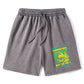The Horrors Persist Frog Washed Shorts