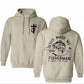 Jesus Made Me A Fisherman Pattern Classic Hoodie