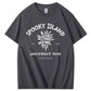 Spooky Island Halloween 100% Cotton T-Shirt