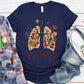 YHWH Every Breath Speak His Name Pattern Round-Neck T-Shirt
