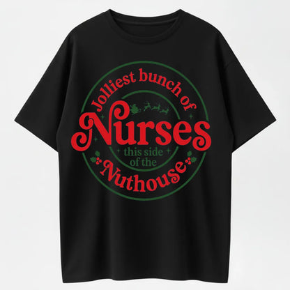 Funny Christmas Nurse T-Shirt