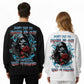 Don’t Try to Know Me Dark Gothic Reaper Sweatshirt