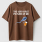 Urbntees The Very First Picture of Me Sperm Beer Funny Organic Cotton Unisex T-Shirt