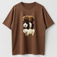 Bear Stack Funny Animal Pile Organic Cotton Unisex T-Shirt