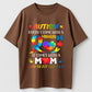 Urbntees Autism Doesn't Come With a Manual It Comes With a Mom Who Never Gives Up T-Shirt