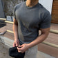 2026 American Casual G02 Slim-Fit Waist T-Shirt - 230g Outdoor Crew Neck Short Sleeve Solid Color Stretch Tee