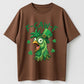 Urbntees F-Caw-F Drunk Rooster Chaos St Patrick's Funny Organic Cotton Unisex T-Shirt