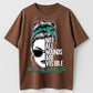 Urbntees "Not All Wounds Are Visible" Mental Health Awareness Woman Graphic Cotton Tee