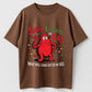 Urbntees Solid Liquid or Gas What Comes Out My Ass Funny Monster Organic Cotton Unisex T-Shirt