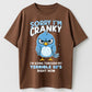 Urbntees Sorry I'm Cranky Terrible 80s Vibes Angry Bird Graphic Pure Cotton T-Shirt