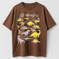 Urbntees It's Okay to Be Different Neurodivergent Dinosaurs Organic Cotton Unisex T-Shirt