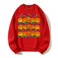Halloween Pumpkin Graphic Sweatshirt, Cute Spooky Autumn Crewneck, Unisex Fall Pullover