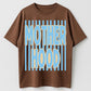 Urbntees Motherhood Bold Striped Retro Organic Cotton Unisex T-Shirt