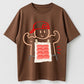 Urbntees Sausage Abs Muscle Man Funny Organic Cotton Unisex T-Shirt