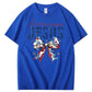Independence Day America Needs Jesus  Pattern Print T-Shirt