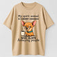 Urbntees My Spirit Animal Grumpy Chihuahua Slaps Annoying People Organic Cotton Unisex T-Shirt