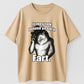 Urbntees If They Talk Behind Your Back Fart Cowboy Wolf Funny Graphic Pure Cotton T-Shirt