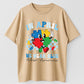 Urbntees In April We Wear Blue Autism Awareness Puzzle Piece Cotton T-Shirt
