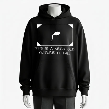 Humorous 'Very Old Picture' Hoodie