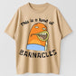 This Is a Load of Barnacles Funny SpongeBob Style Organic Cotton Unisex T-Shirt