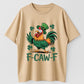 Urbntees F-Caw-F St Patrick's Drunk Rooster Funny Organic Cotton Unisex T-Shirt