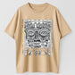 Urbntees Vos Vitae Forma Corpore Mystical Skull Face Organic Cotton Unisex T-Shirt