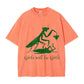 Urbntees Girls Will Be Girls Praying Mantis Vintage Washed Organic Cotton Unisex T-Shirt