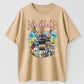Def Leppard Guitar Collage Rock Band Tribute Organic Cotton Unisex T-Shirt