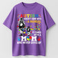 Urbntees Autism Doesn't Come With a Manual It Comes With a Mom Who Never Gives Up T-Shirt