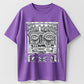 Urbntees Vos Vitae Forma Corpore Mystical Skull Face Organic Cotton Unisex T-Shirt