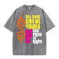 Heavyweight Men's 100 Cotton Plus Size T Shirt Featuring Vibrant Retro "All This Can Be Yours If The Price Is Right" Graphic Print Casual Round Neck Short Sleeve Tee for Casual Wear and Themed Events