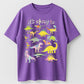 Urbntees It's Okay to Be Different Neurodivergent Dinosaurs Organic Cotton Unisex T-Shirt