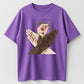 Urbntees Peace Love Dove Hands Unity Organic Cotton Unisex T-Shirt