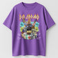 Def Leppard Guitar Collage Rock Band Tribute Organic Cotton Unisex T-Shirt
