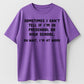 Urbntees Sometimes I Can't Tell Preschool or High School Oh Wait I'm at Work Funny Tee