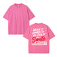When It Comes To My Child Smile In My Mugshot Vintage Washed Tee
